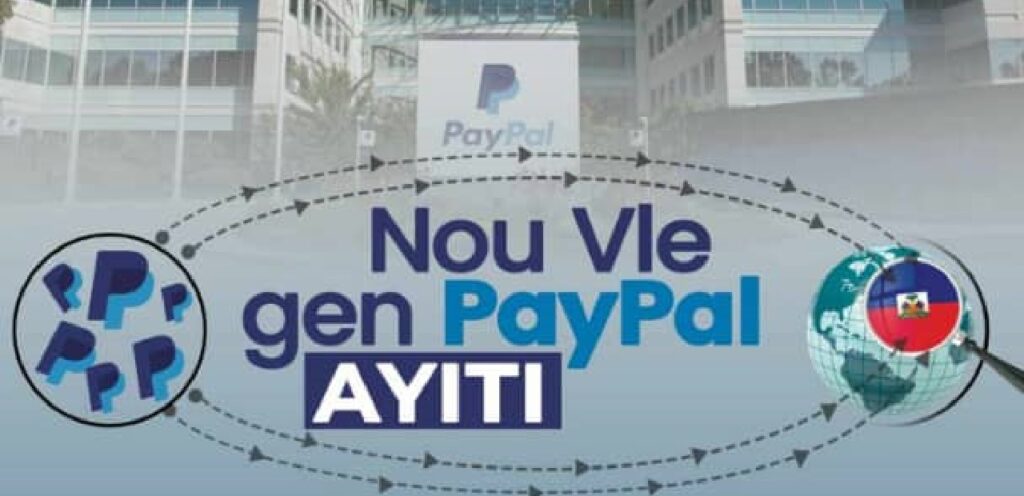 Affiche Pétition PayPal en Haïti