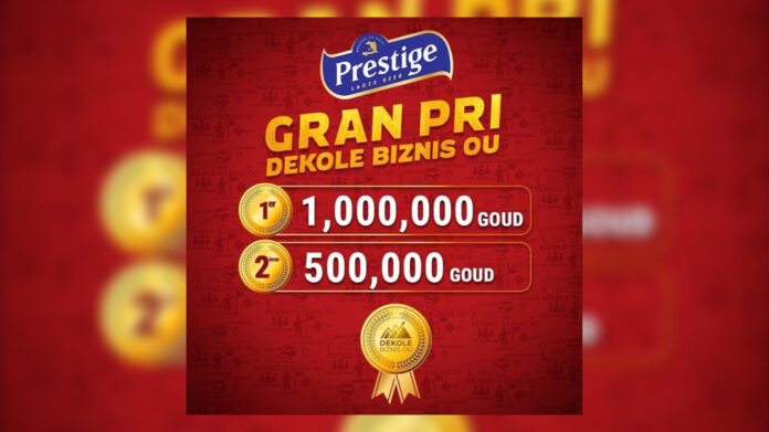 Prestige lance la deuxième édition du concours Dekole Biznis ou : 1 million de gourdes sont à gagner